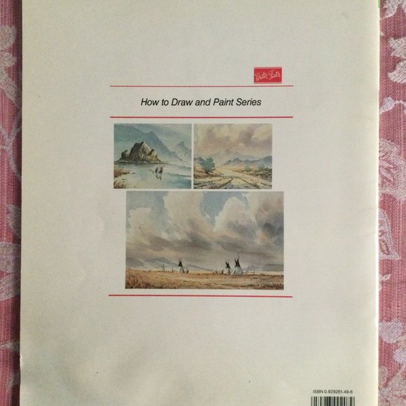 Lot of 6 art books Water Foster coffee table books learn how to draw & paint - Picture 3 of 13